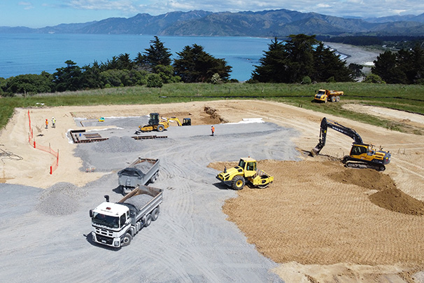 Kaikoura Aquatic Centre construction