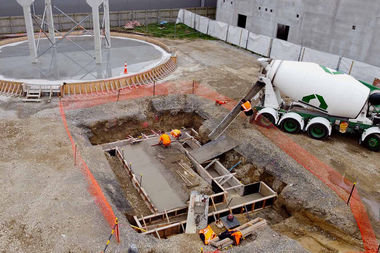 Civil Construction of Vernon Drive Resevoir