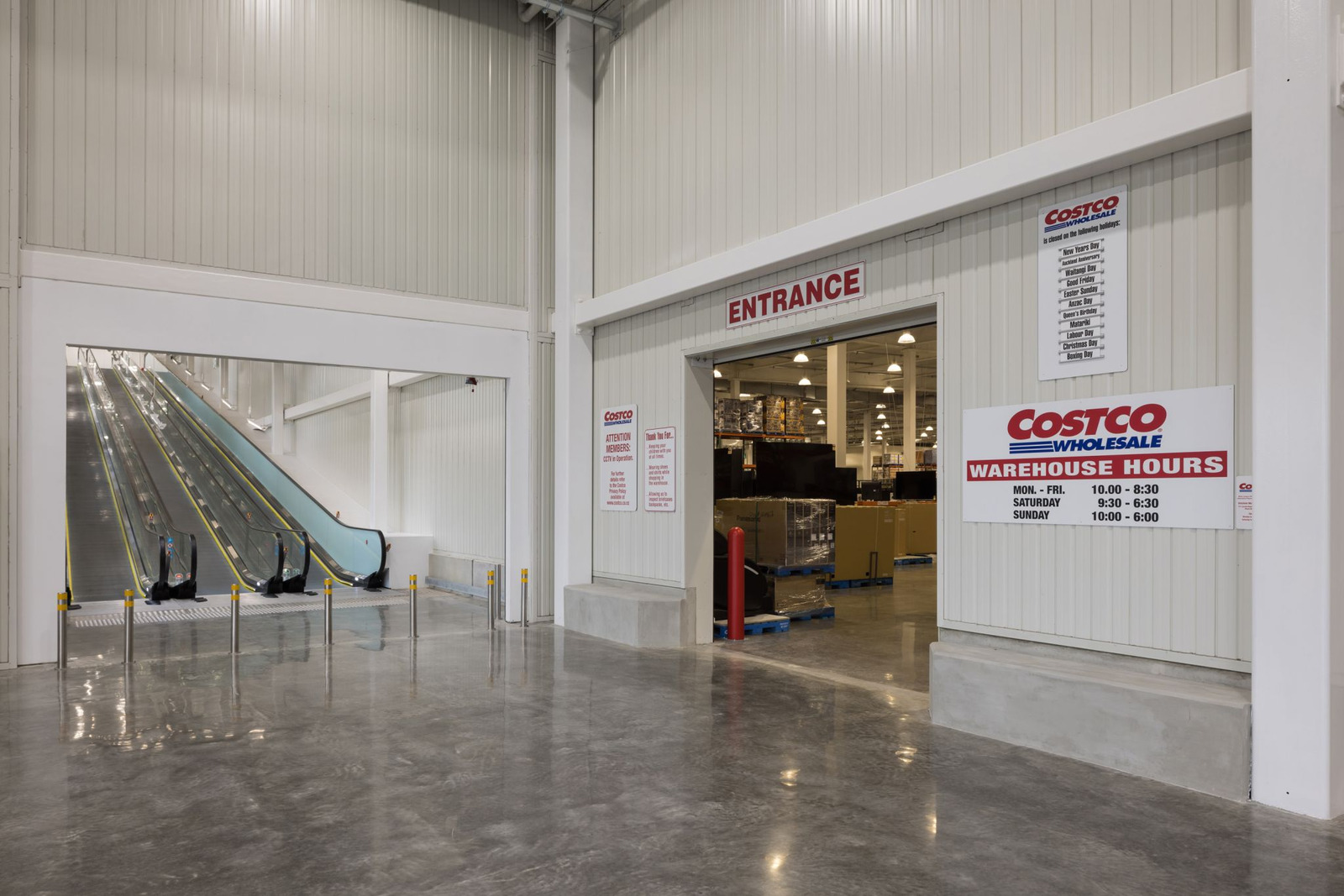 Costco architectural safety solutions CMT Group, NZ